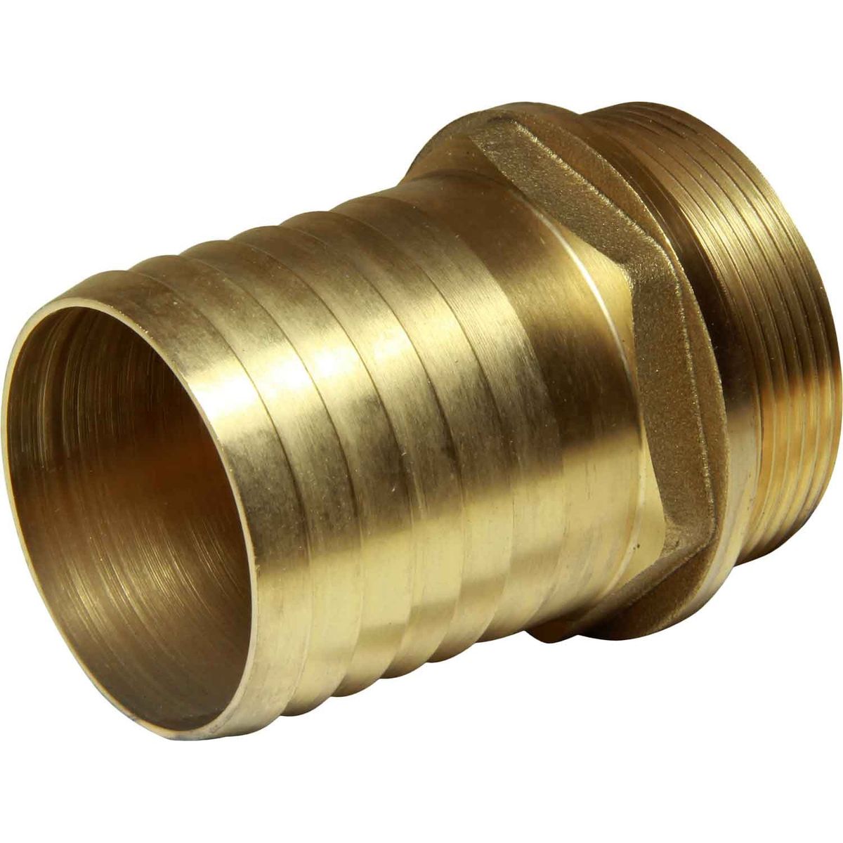Maestrini Brass Straight Hose Tail (2" BSP Male to 55mm Hose) 404086