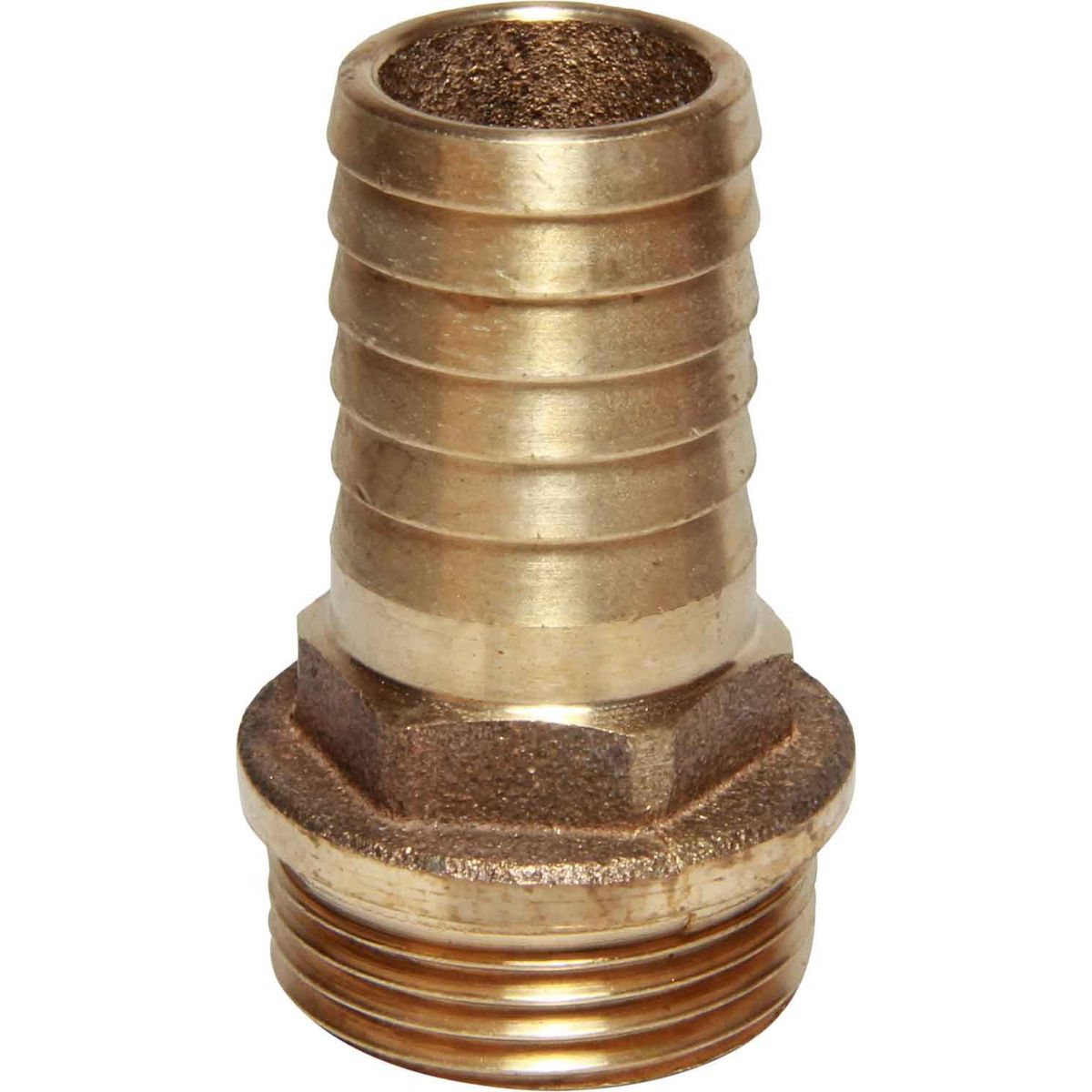 Maestrini Bronze Straight Hose Tail (1" BSP Male to 25mm Hose) 404154