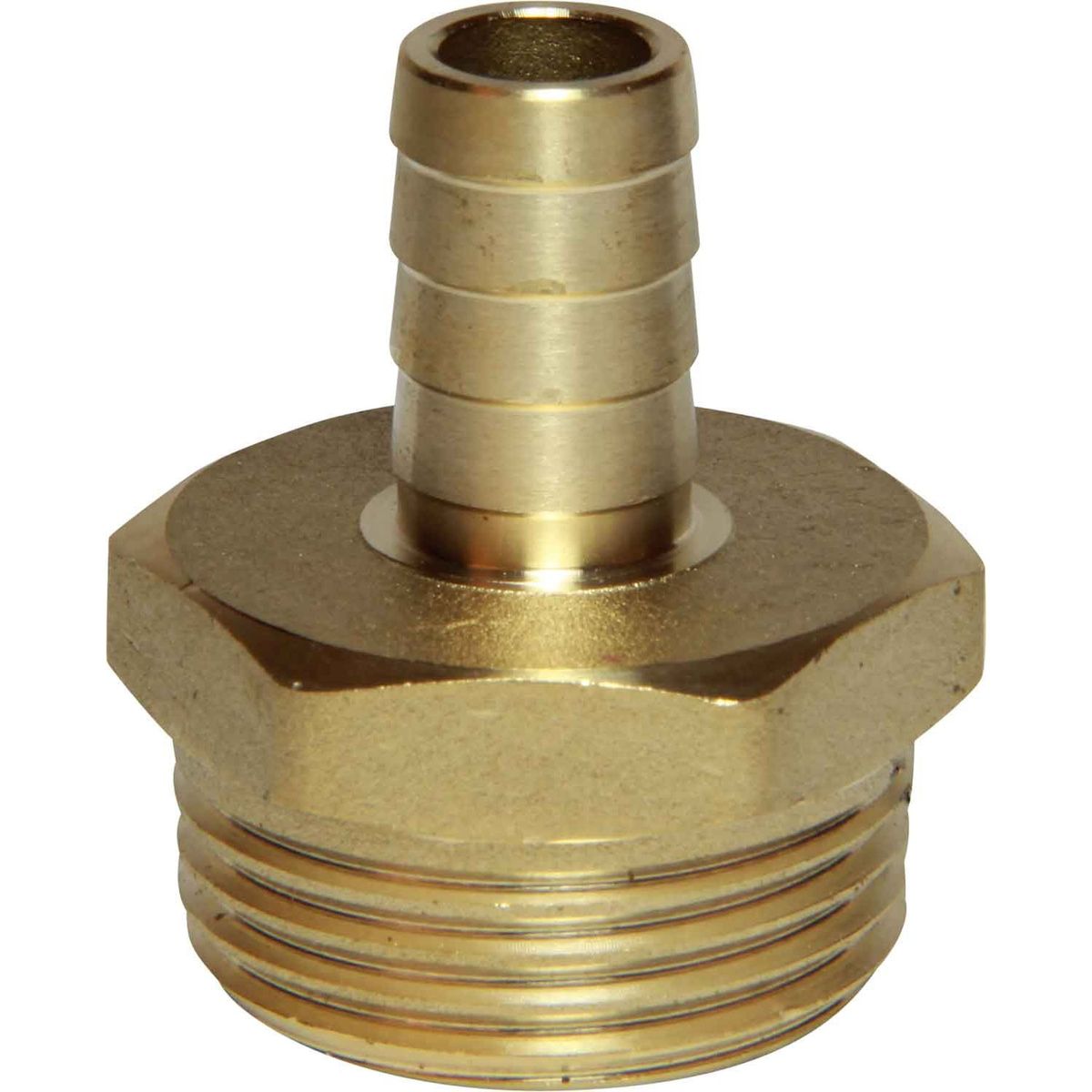 Maestrini DZR Straight Hose Tail (1" BSPT Male to 13mm Hose) 404651
