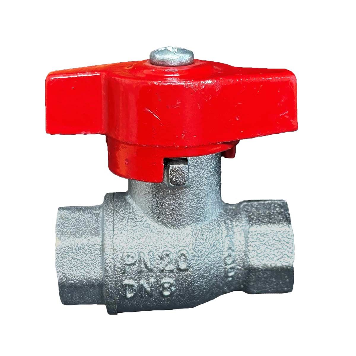 Maestrini Brass Tee Handle Ball Valve (Female Each End / 1/4" BSP) 405201