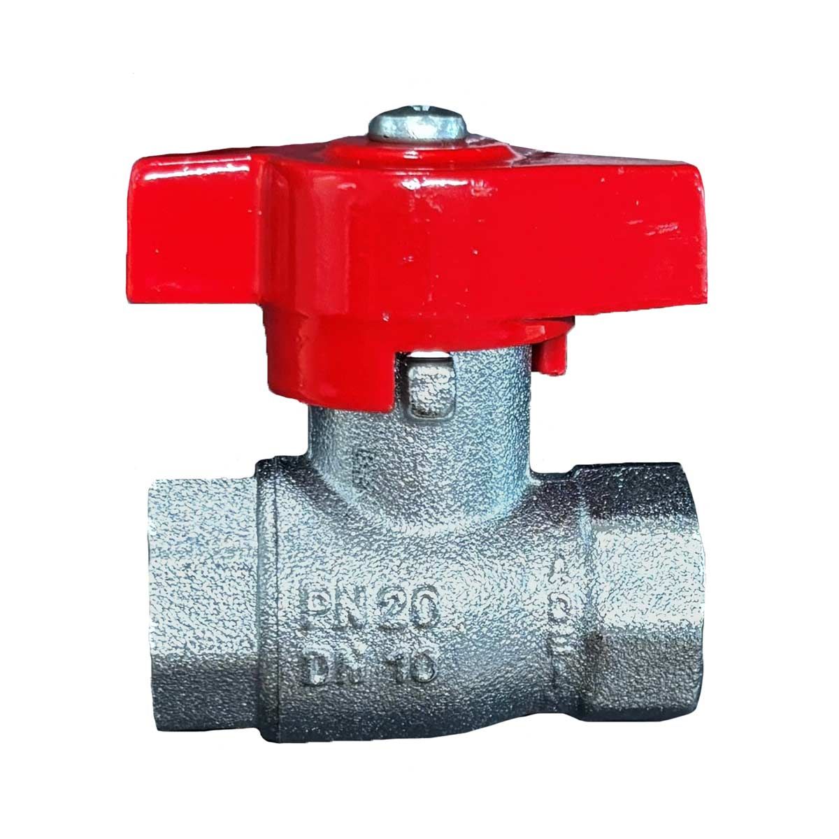 Maestrini Brass Tee Handle Ball Valve (Female Each End / 3/8" BSP) 405202