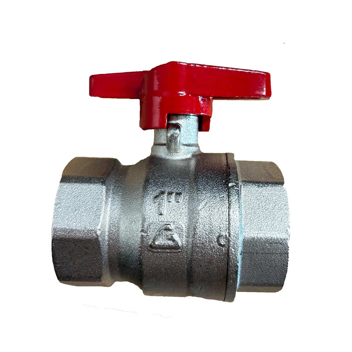 Maestrini Brass Tee Handle Ball Valve (Female Each End / 1" BSP) 405205