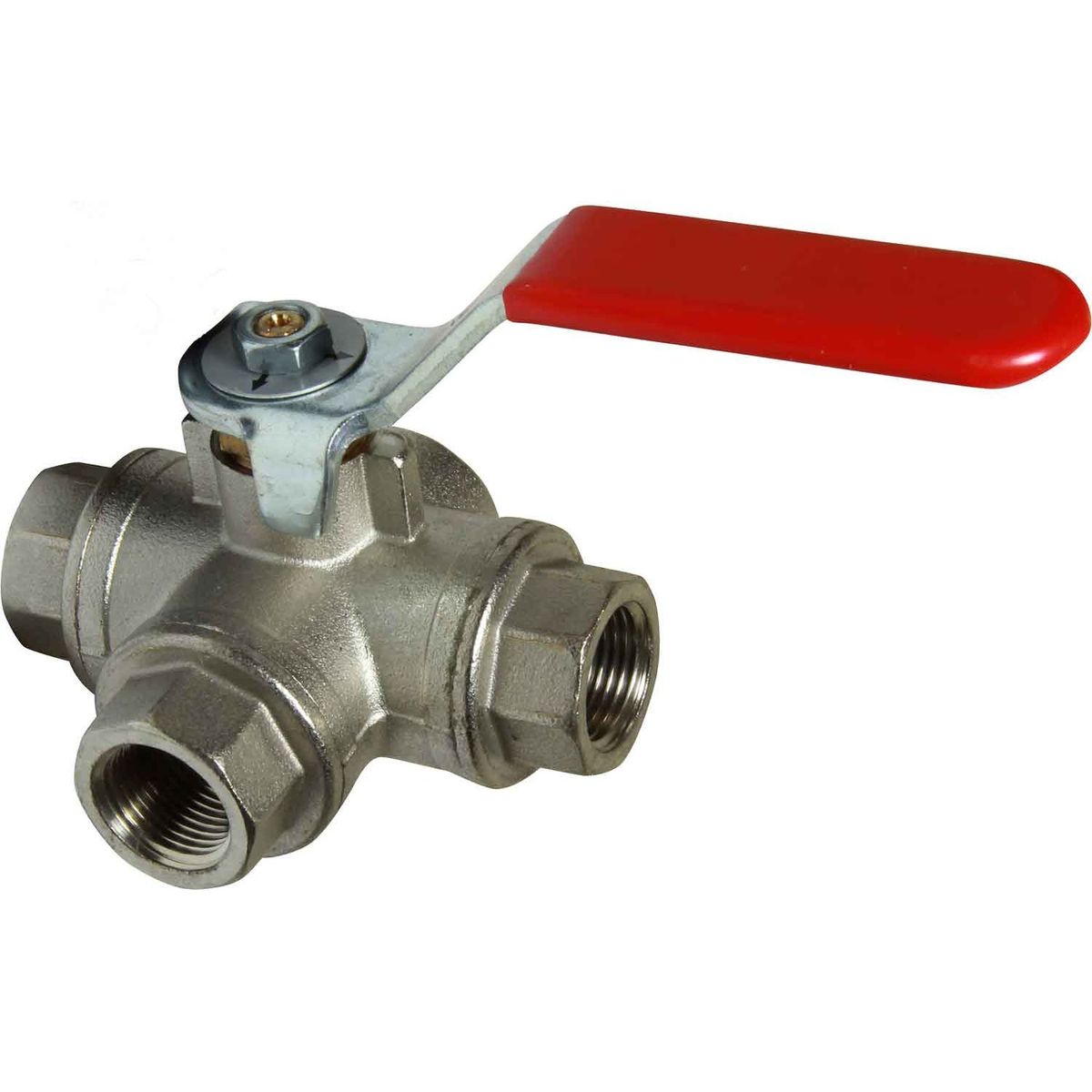 Maestrini Brass Reduced Passage L Port Valve (3/8" BSP) 405402