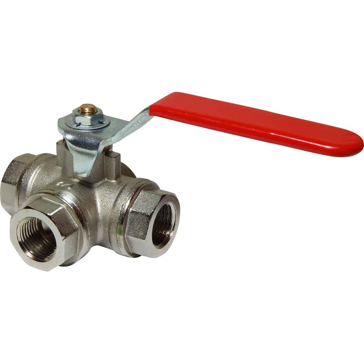 Maestrini Brass Reduced Passage L Port Valve (1/2" BSP) 405403