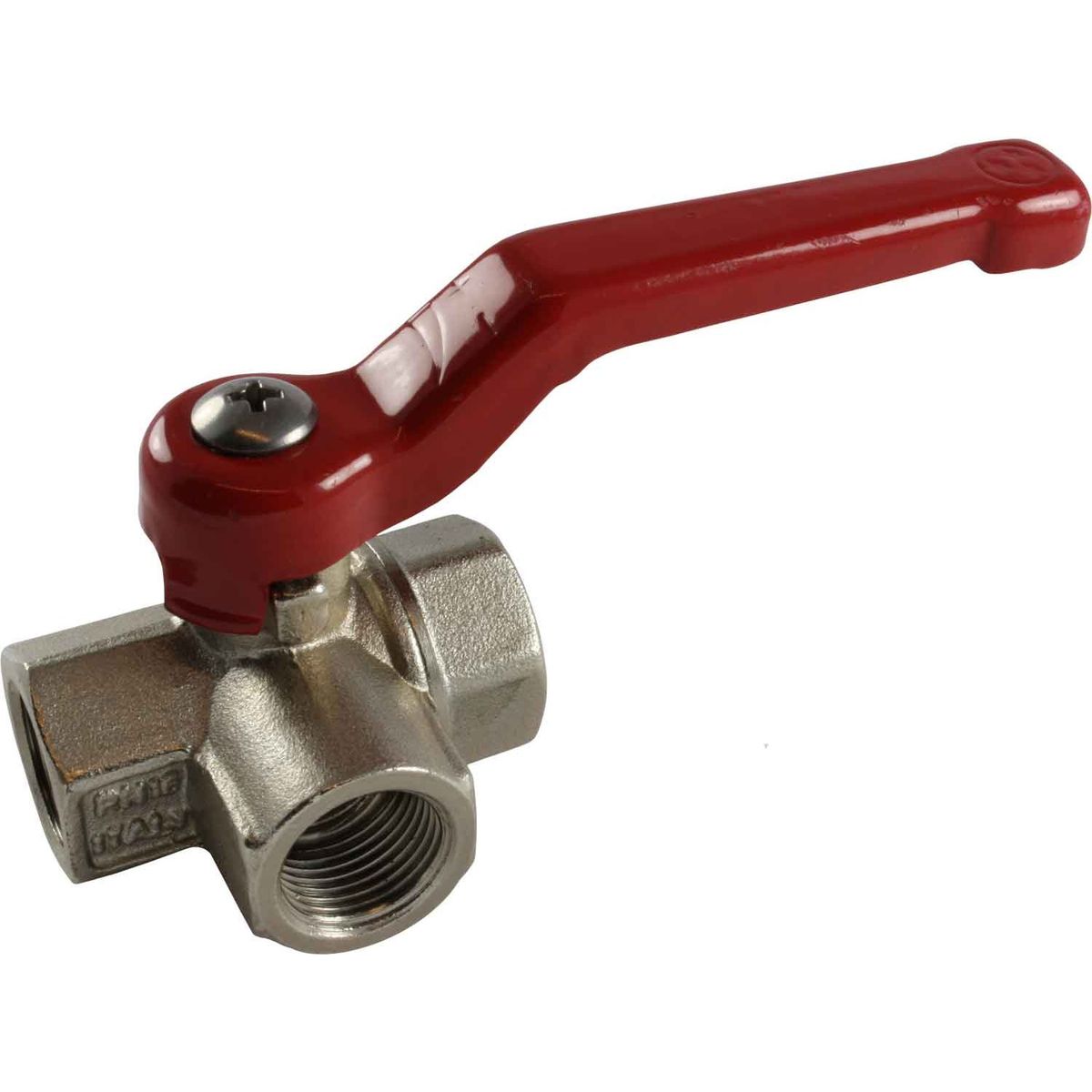 Maestrini Brass Full Bore L Port Valve (3/8" BSP) 405422