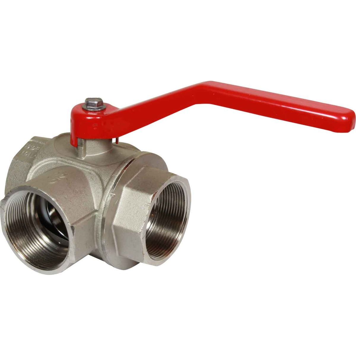 Maestrini Brass Full Bore L Port Valve (2" BSP) 405428
