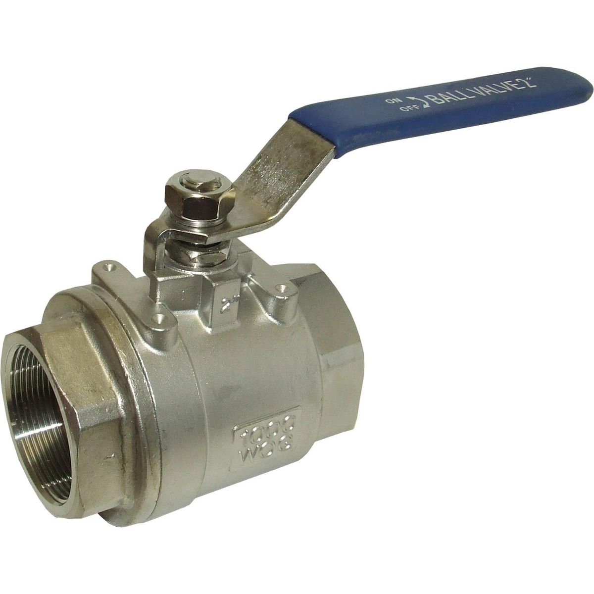 Osculati Stainless Steel Ball Valve (Female Each End / 2" BSP) 405758