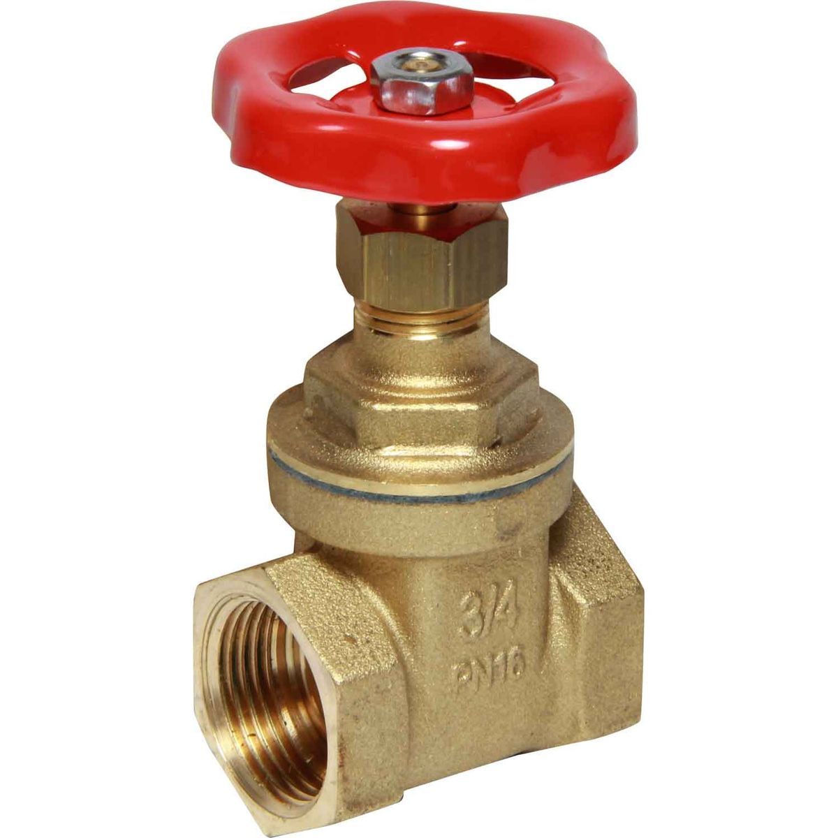 Maestrini Brass Gate Valve with Brass Body (Female / 3/4" BSP) 406004