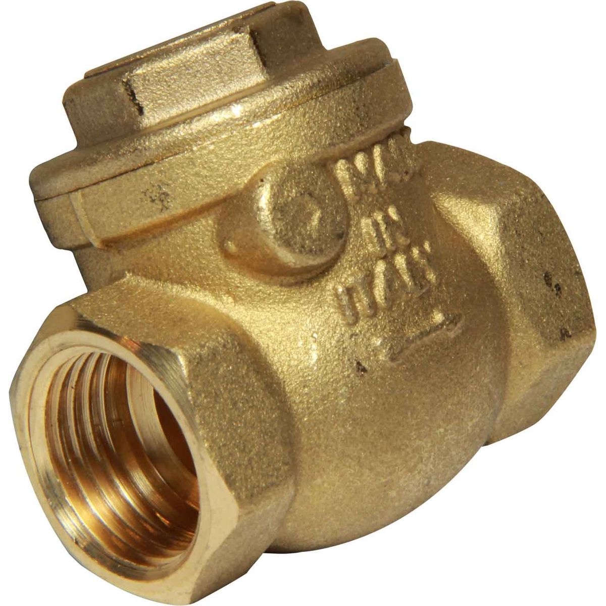 Maestrini Brass Inline Swing Check Valve (Female / 1/2" BSP) 406703