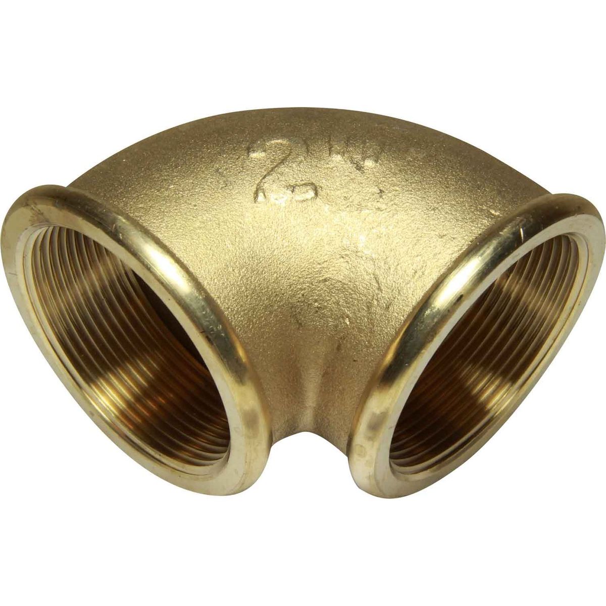Maestrini Brass Compact 90 Degree Elbow (Female Ports / 2" BSP) 407008