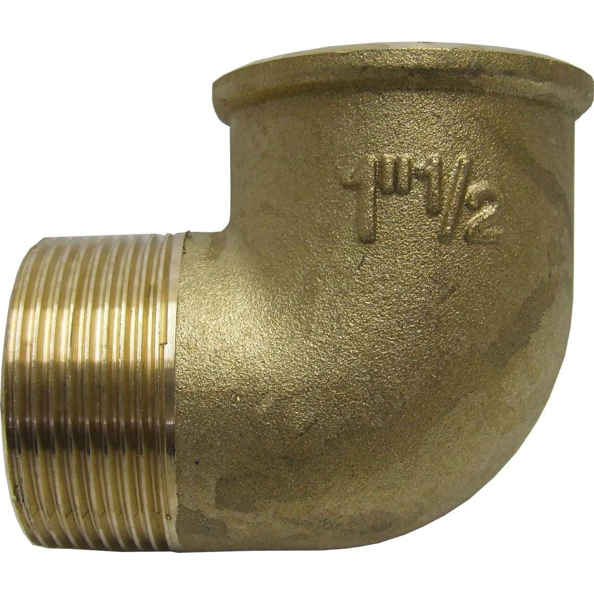 Maestrini Brass Compact 90 Degree Elbow (1-1/2" BSPT Male/BSP Female) 407047