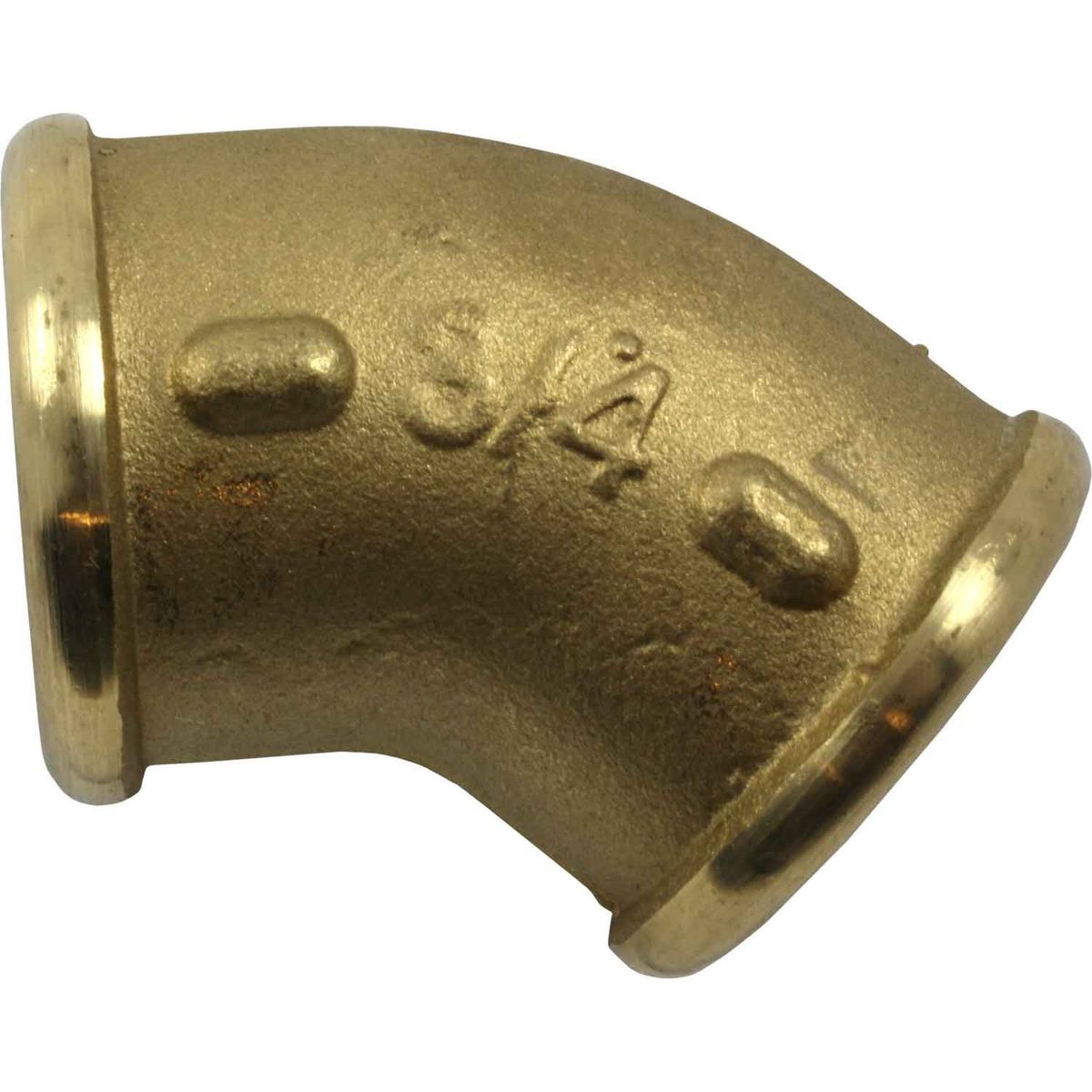 Maestrini Brass Compact 45 Degree Elbow (Female Ports / 3/4" BSP) 407084