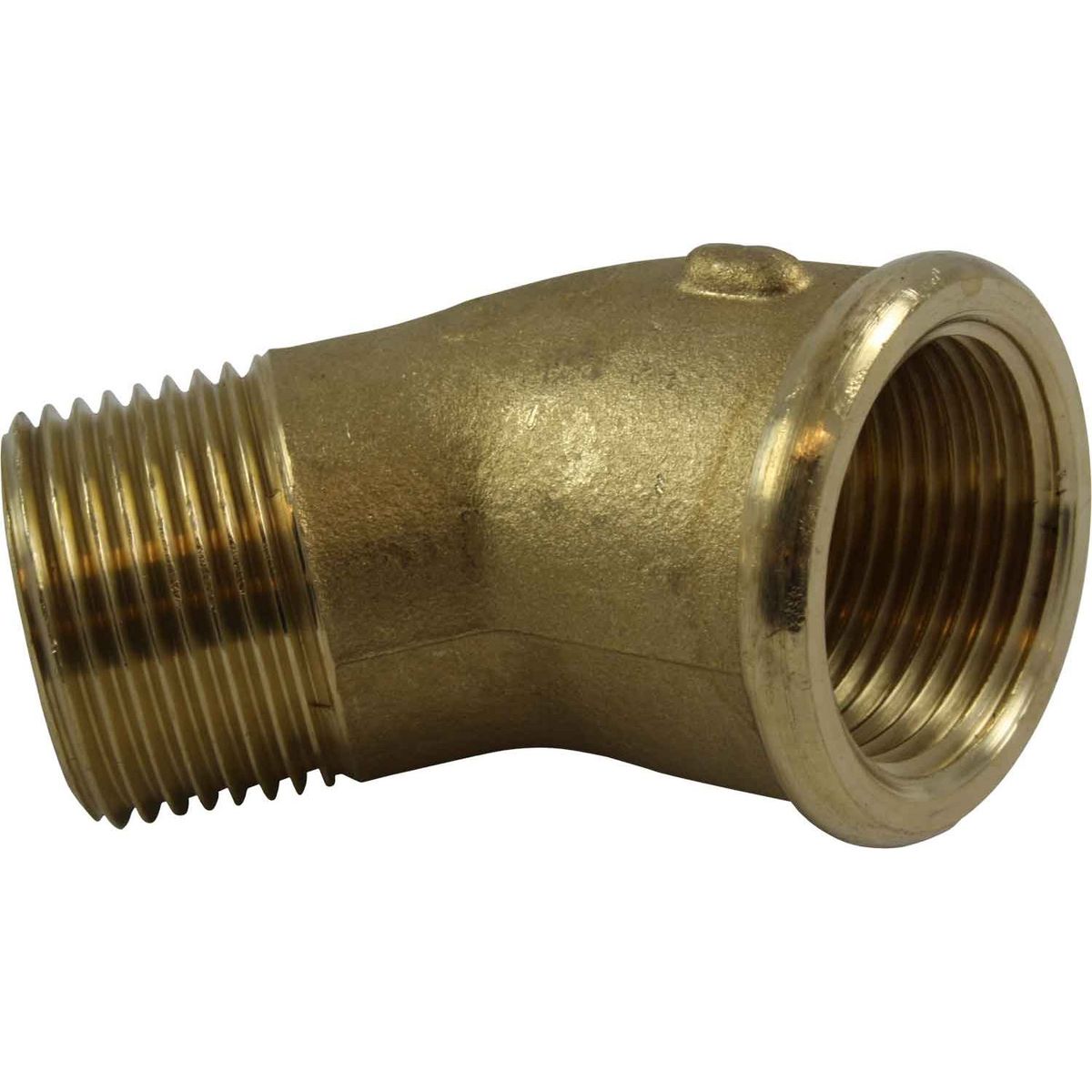 Maestrini Brass Compact 45 Degree Elbow (3/4" BSPT Male/BSP Female) 407094