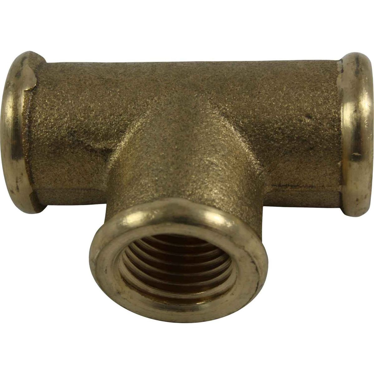 Maestrini Brass Equal Tee Fitting (Female Ports / 1/4" BSP) 407101