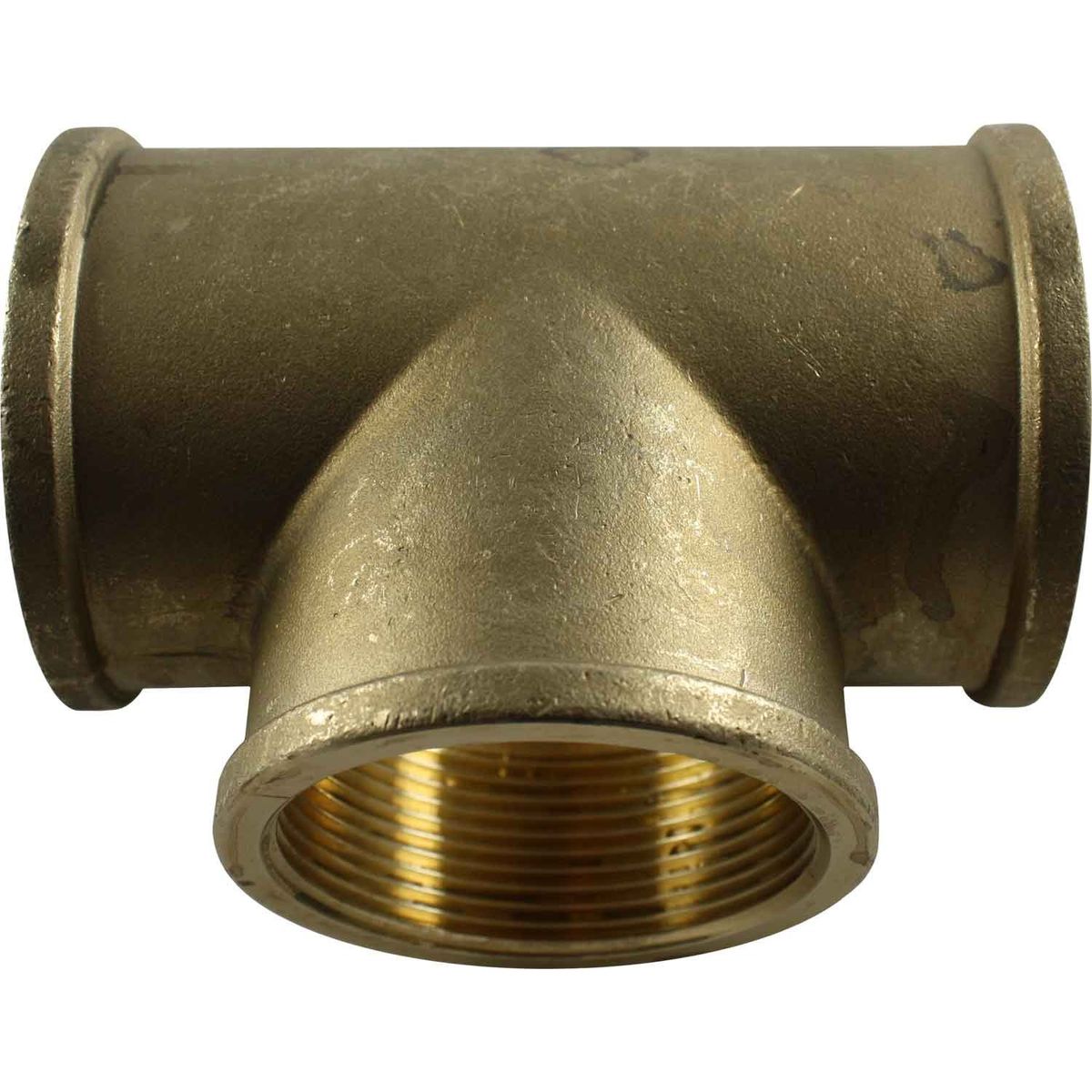 Maestrini Brass Equal Tee Fitting (Female Ports / 2" BSP) 407108