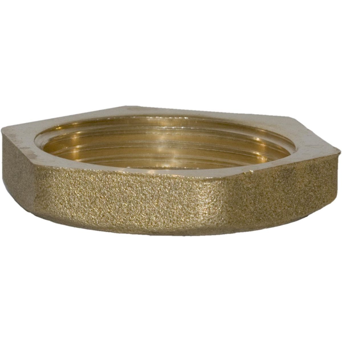 Maestrini Brass Hexagonal Lock Nut (1-1/4" BSP Female) 407306