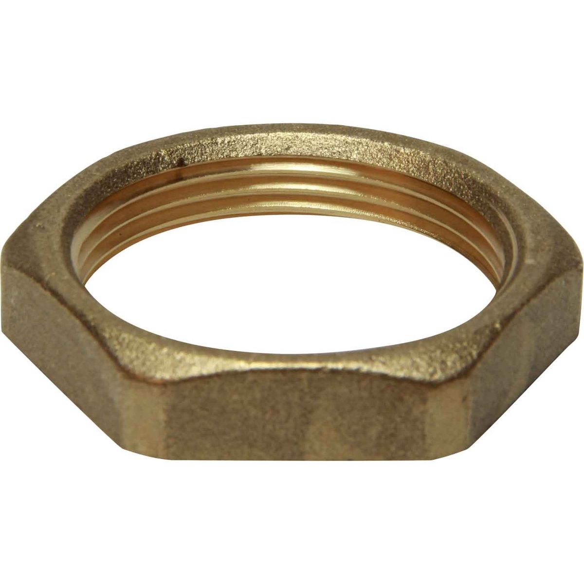 Maestrini Brass Hexagonal Lock Nut (1-1/2" BSP Female) 407307