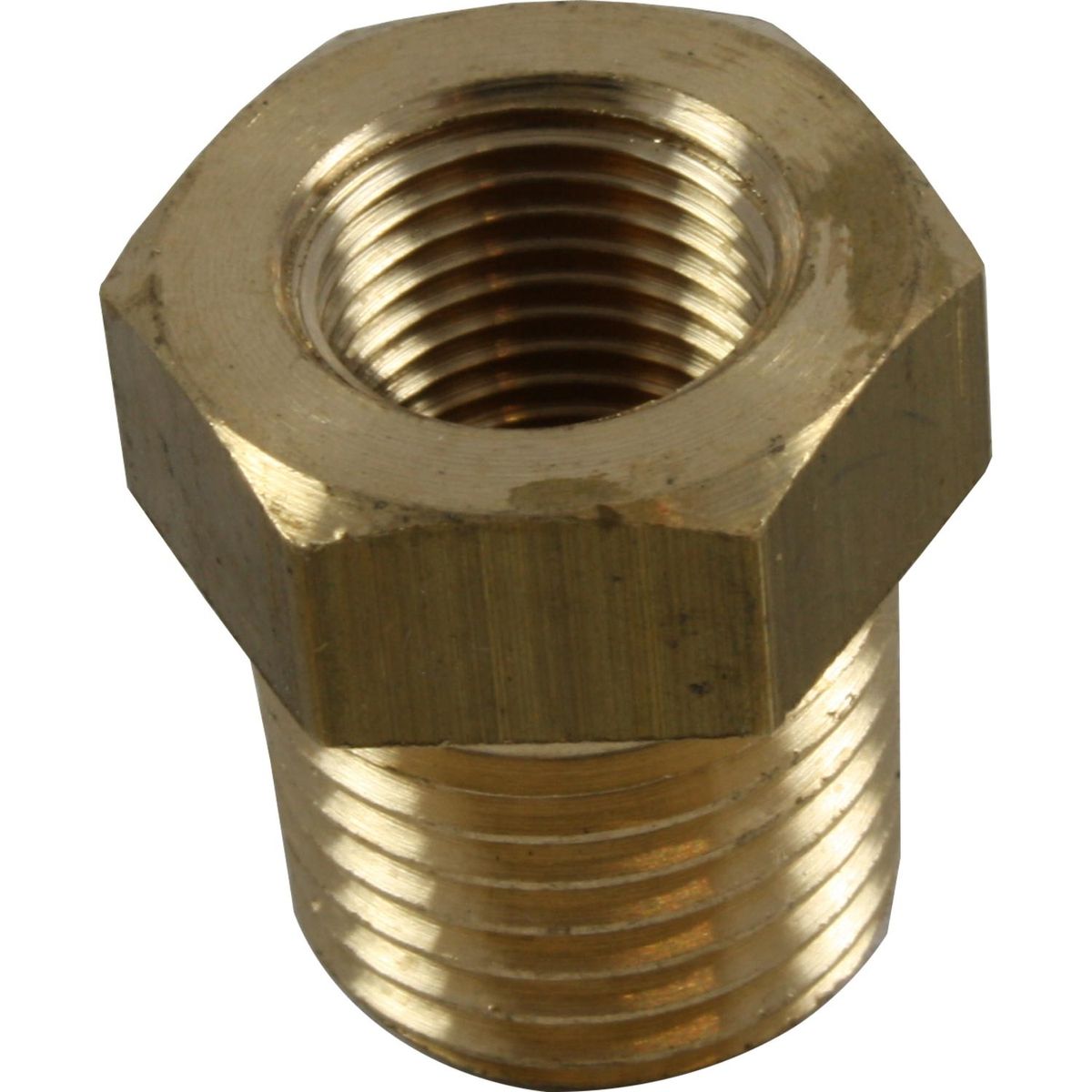 Maestrini Brass Reducing Bush (1/4" BSPT Male to 1/8" BSP Female) 407501