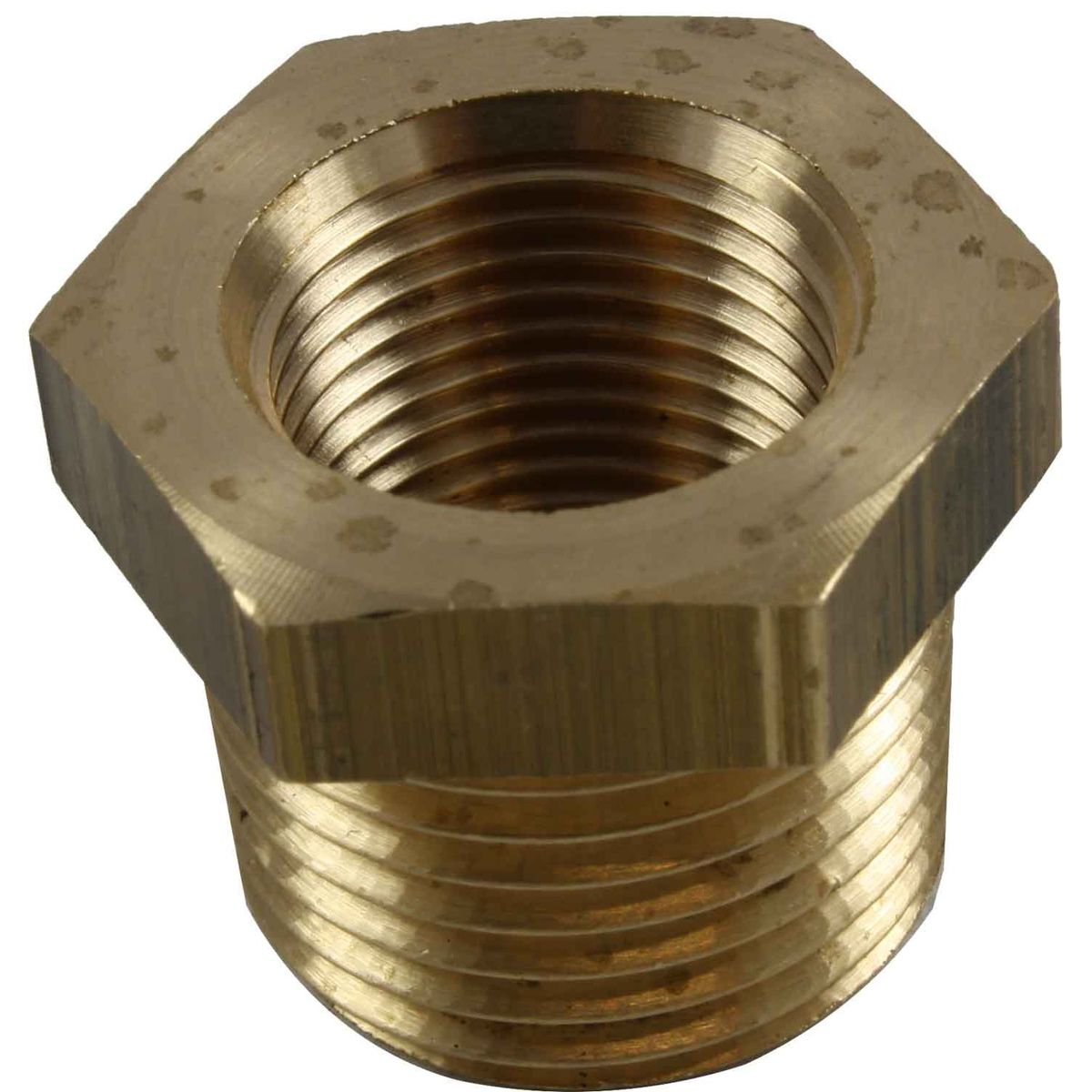 Maestrini Brass Reducing Bush (1/2" BSPT Male to 3/8" BSP Female) 407507