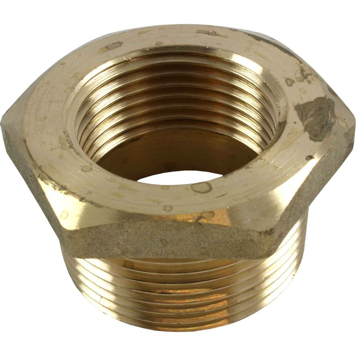 Maestrini Brass Reducing Bush (1-1/4" BSPT Male to 1" BSP Female) 407524