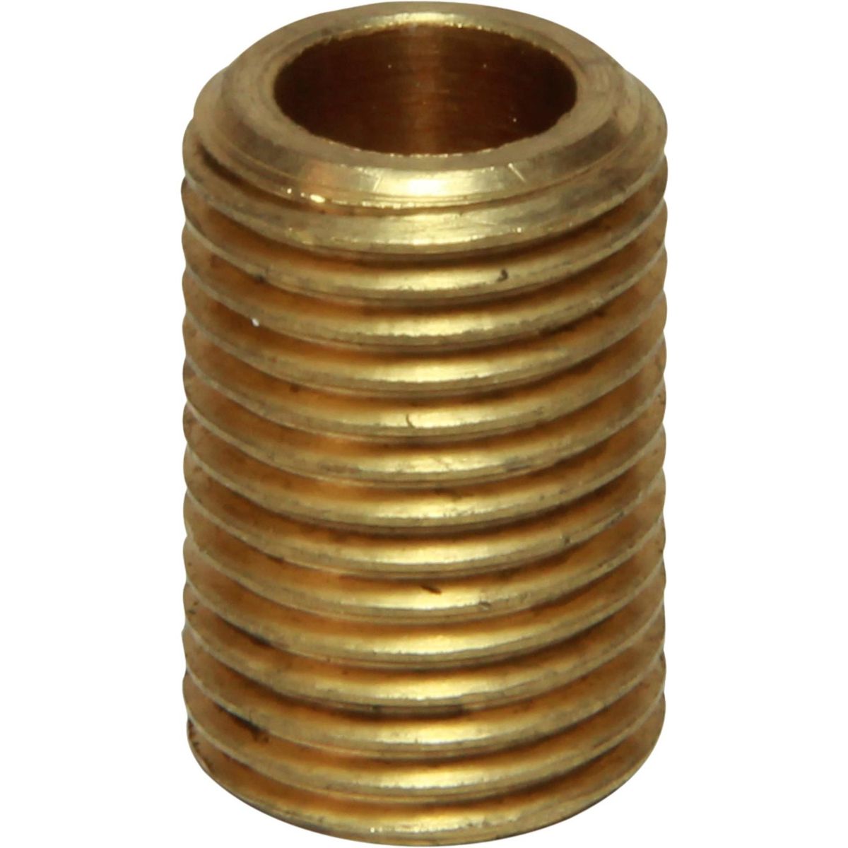 Maestrini Brass Equal Running Nipple (1/4" BSP / 20mm Long) 407671