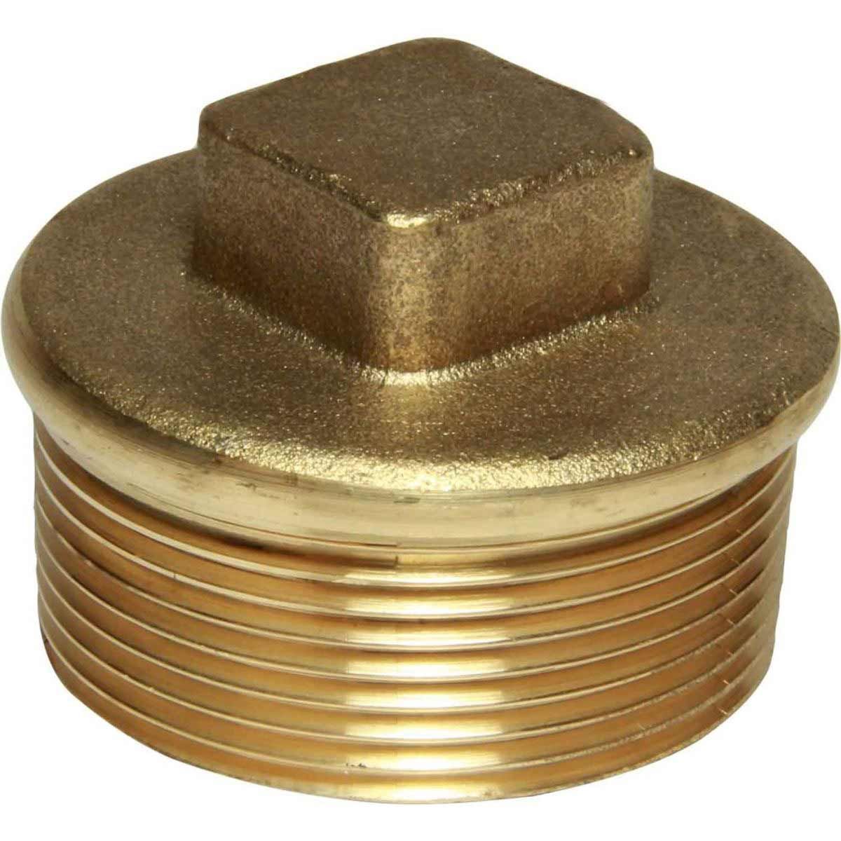 Maestrini Brass Tapered Plug (2-1/2" BSPT Male) 407759
