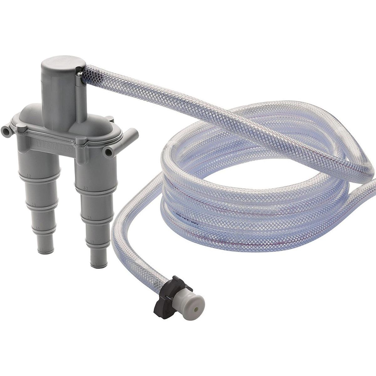 Vetus Anti-Siphon Airvent with 4m Hose (13mm - 32mm Hose) 410053