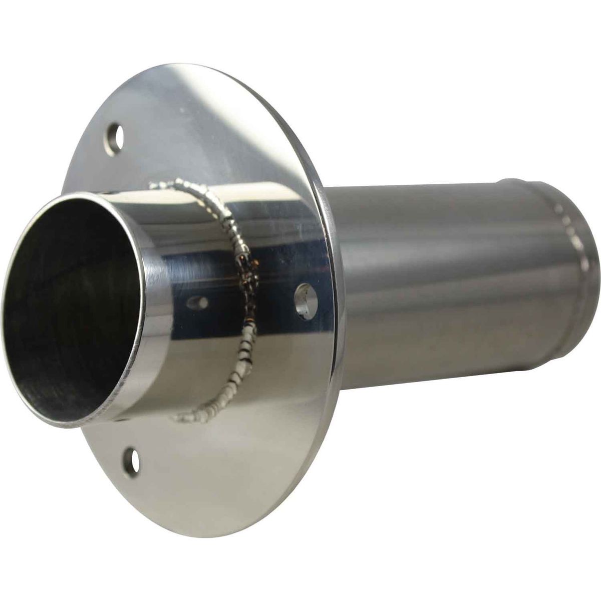 Seaflow Stainless Steel Exhaust Outlet (45mm ID Hose / Straight) 411651