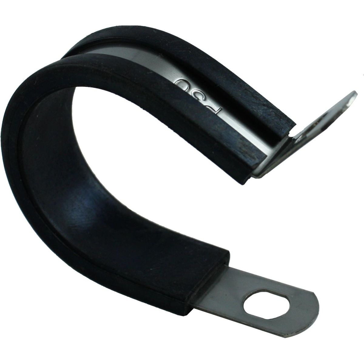 AG Stainless Steel Rubber Lined P Clip (30mm / Sold Singularly) 413779