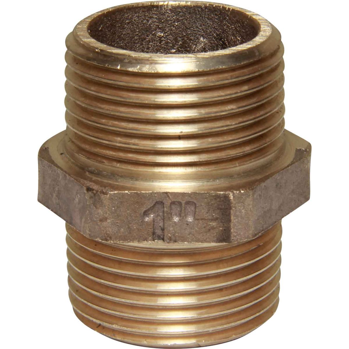Maestrini Bronze Equal Nipple (Male Thread / 1" BSPT) 415605
