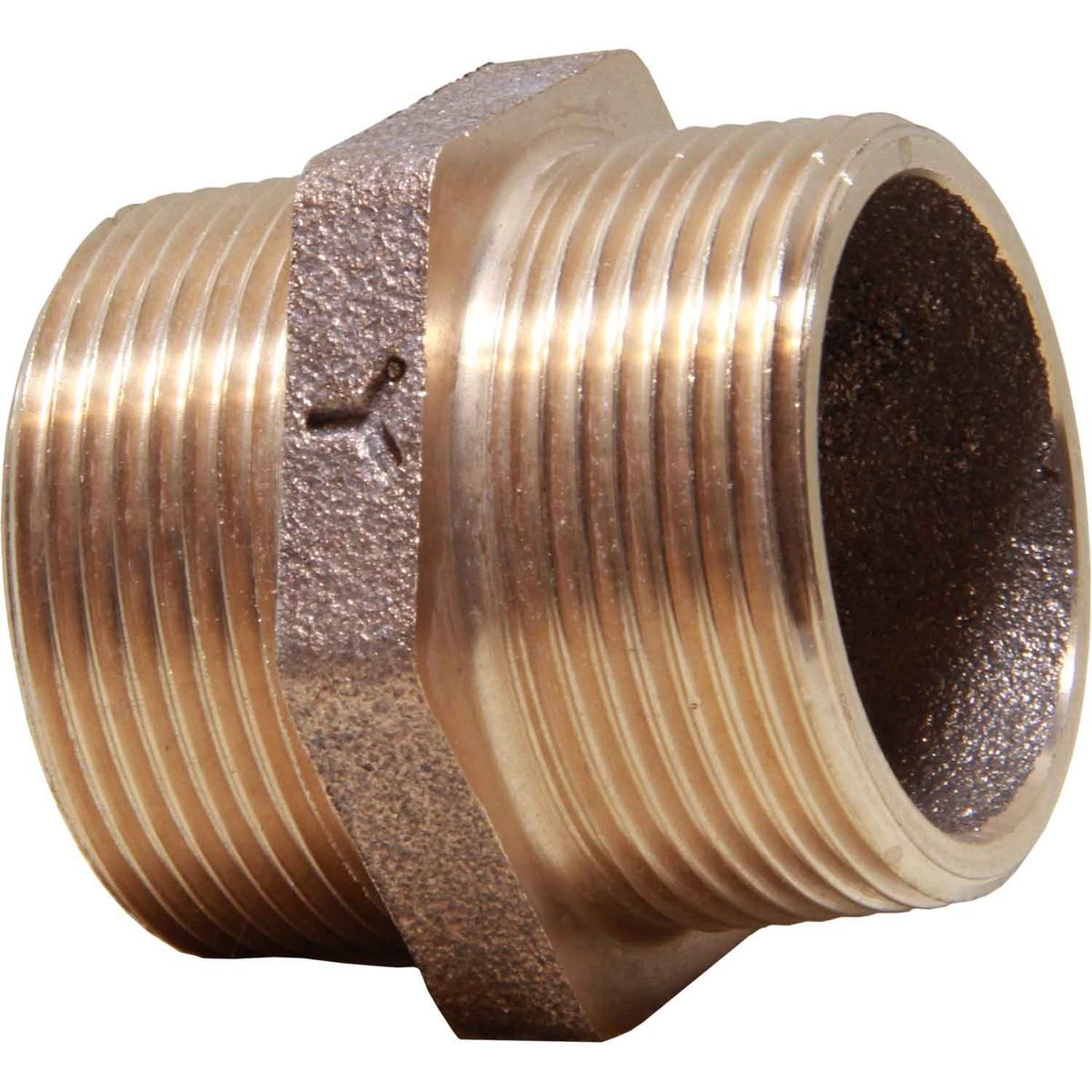 Maestrini Bronze Equal Nipple (Male Thread / 1-1/2" BSPT) 415607