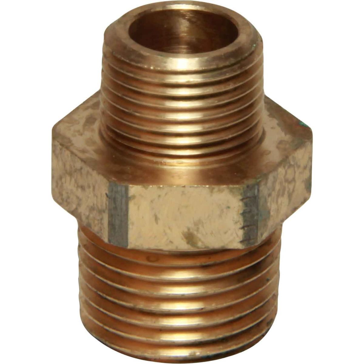 Maestrini Bronze Reducing Nipple (1/2" BSPT Male to 3/8" BSPT Male) 415622