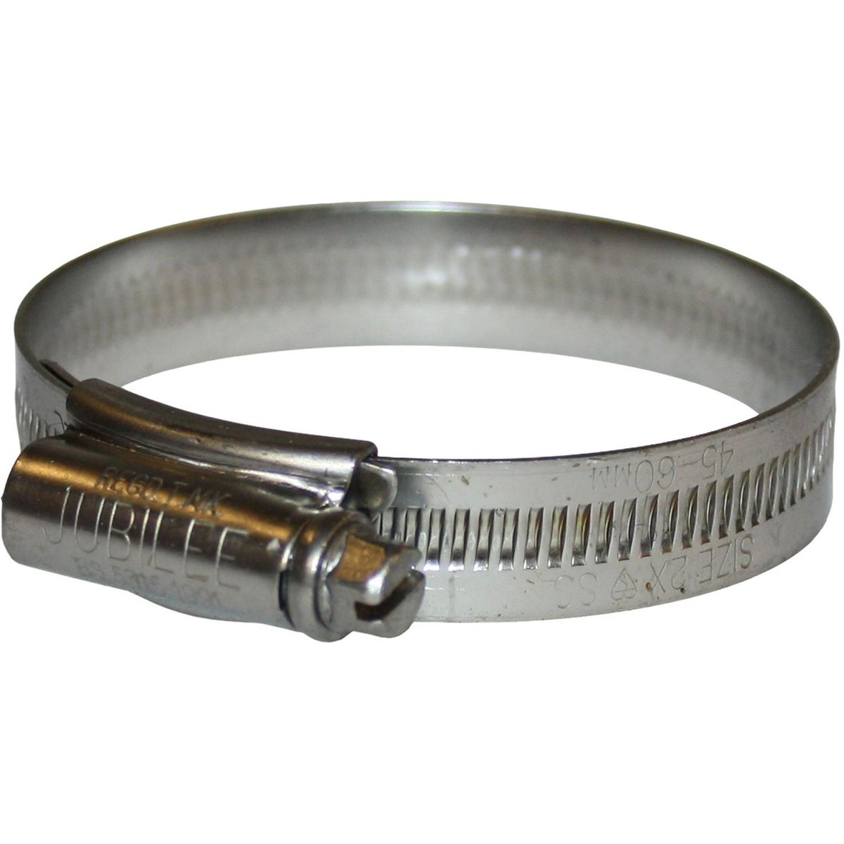 Jubilee Mild Steel Hose Clip (45mm - 60mm Hose Diameter) 416011