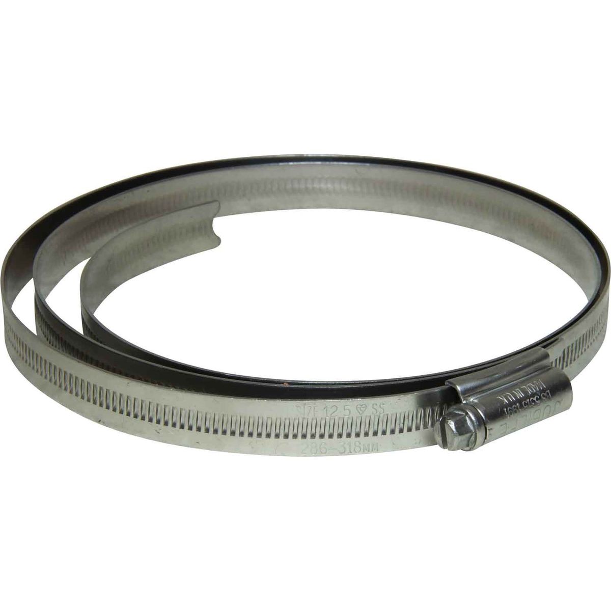 Jubilee Stainless Steel 304 Hose Clip (286mm - 318mm Hose Diameter) 416125
