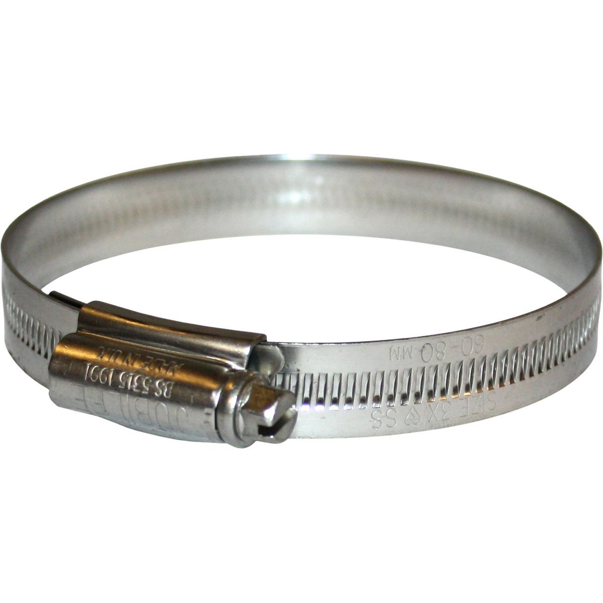 Jubilee Stainless Steel 316 Hose Clip (60mm - 80mm Hose Diameter) 416213