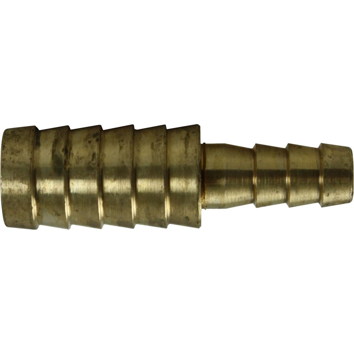 Maestrini Brass Straight Hose Connector (16mm to 10mm) 418028