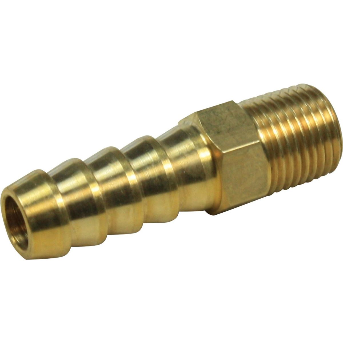 Seaflow Brass Straight Hose Tail (1/8" NPT Male to 8mm Hose) 418101