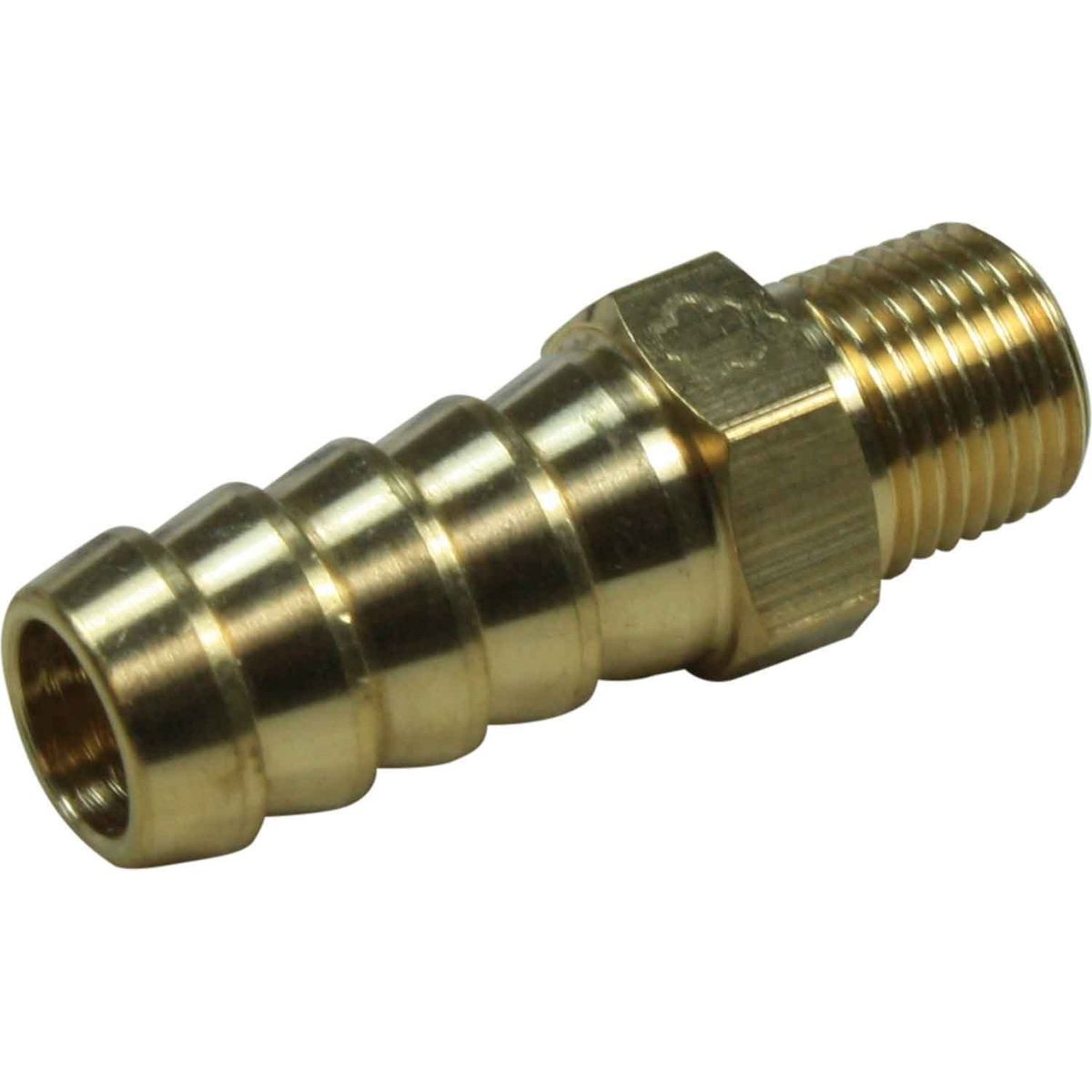 Seaflow Brass Straight Hose Tail (1/8" NPT Male to 10mm Hose) 418102