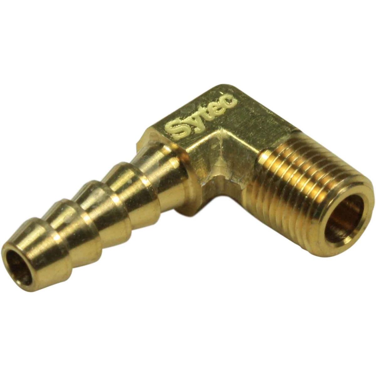 Seaflow Brass 90 Degree Hose Tail (1/8" NPT Male to 6mm Hose) 418103
