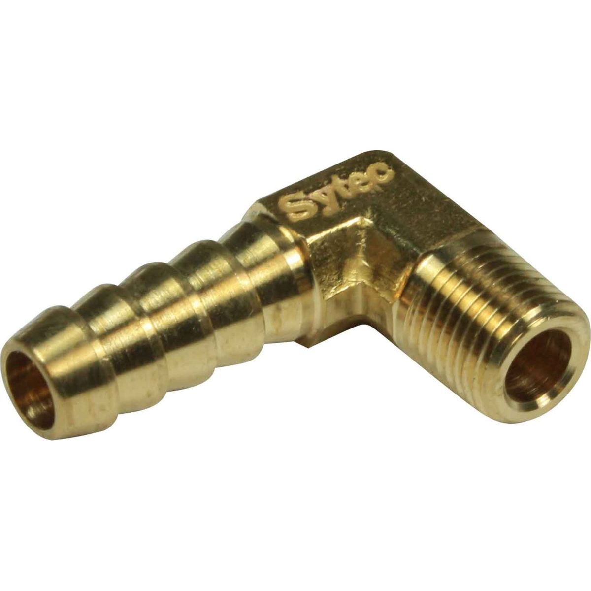 Seaflow Brass 90 Degree Hose Tail (1/8" NPT Male to 8mm Hose) 418104