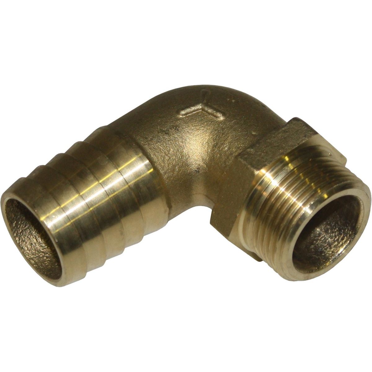 Maestrini Brass 90 Degree Hose Tail (3/4" BSP Male to 25mm Hose) 418347