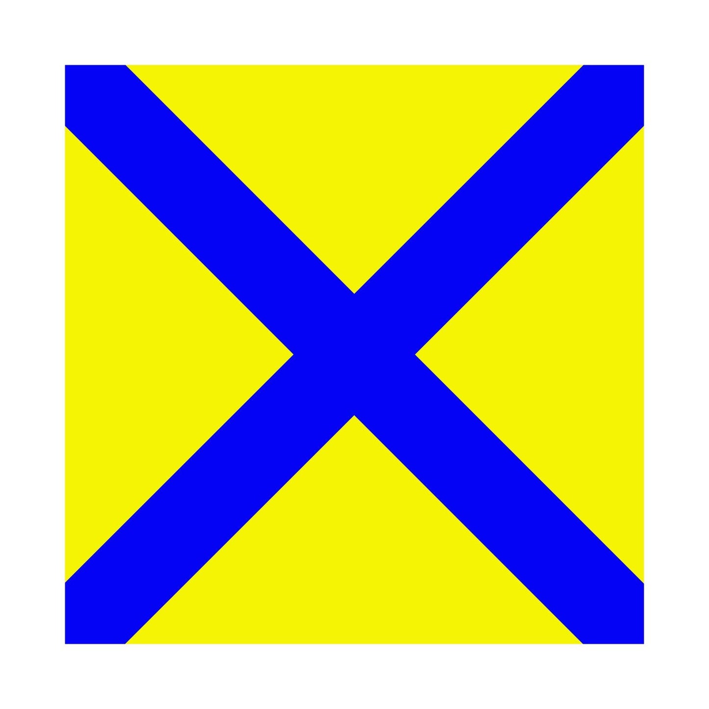 NAVAL Numeral Flag 5 - Special Order