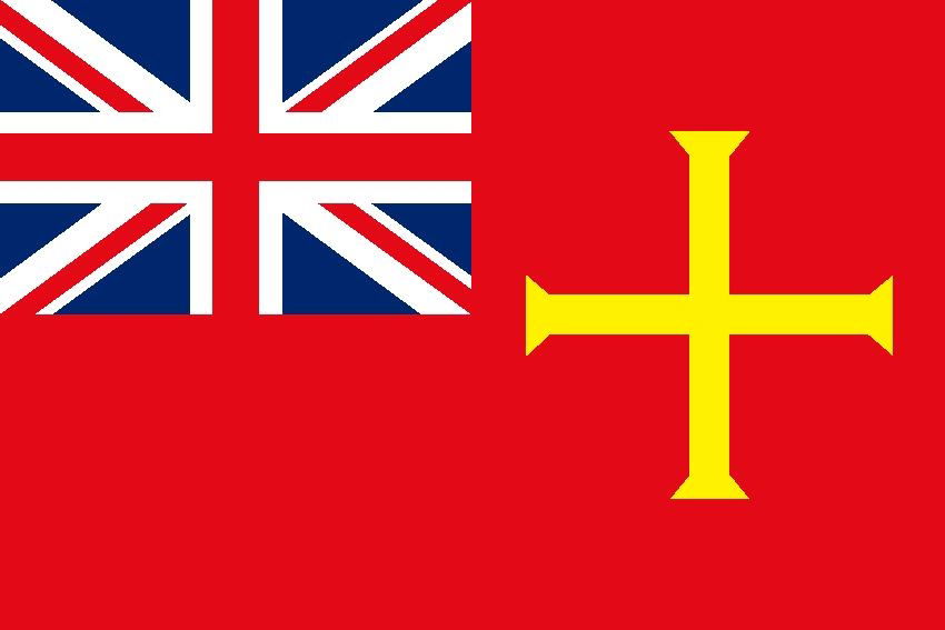 Guernsey Red Ensign 1 Yard (Mercantile) NS
