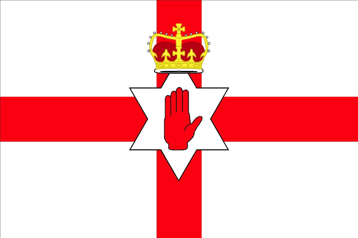 Northern Ireland Flag 30 x 45cm