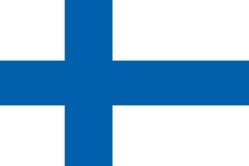 Finland Courtesy Flag 30 x 45cm