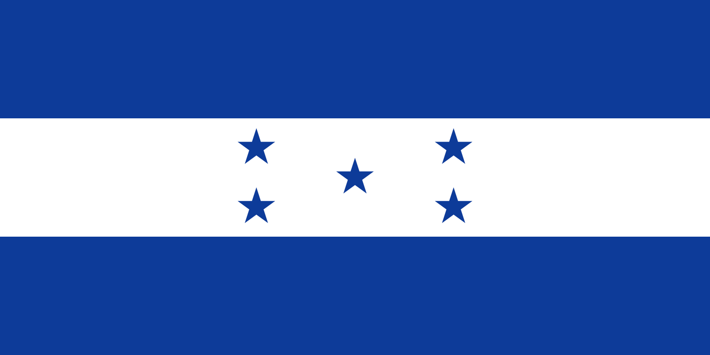 Honduras Courtesy Flag 30 x 45cm NS