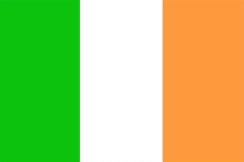 Ireland Courtesy Flag 30 x 45cm