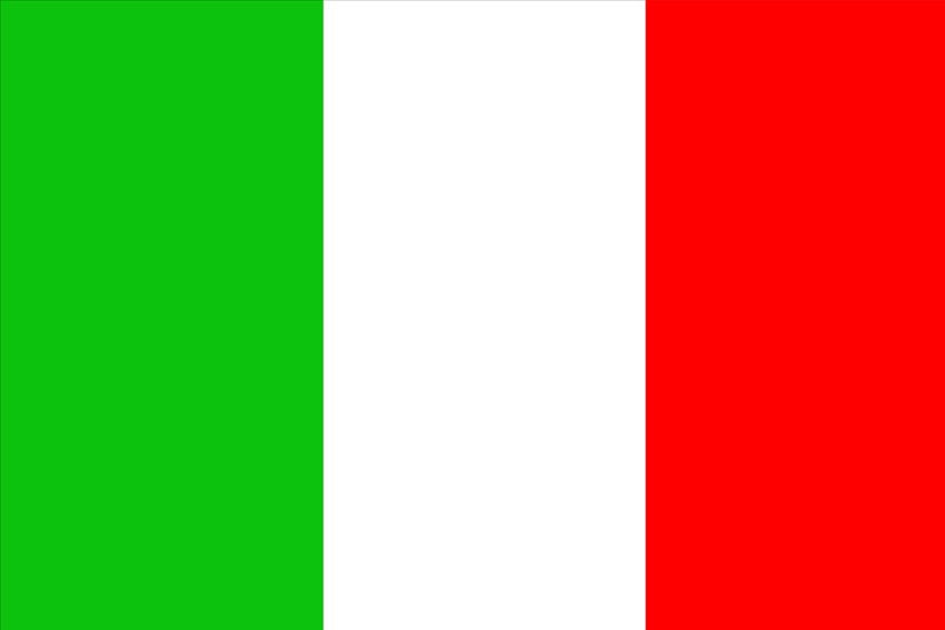 Italy Courtesy Flag 30 x 45cm