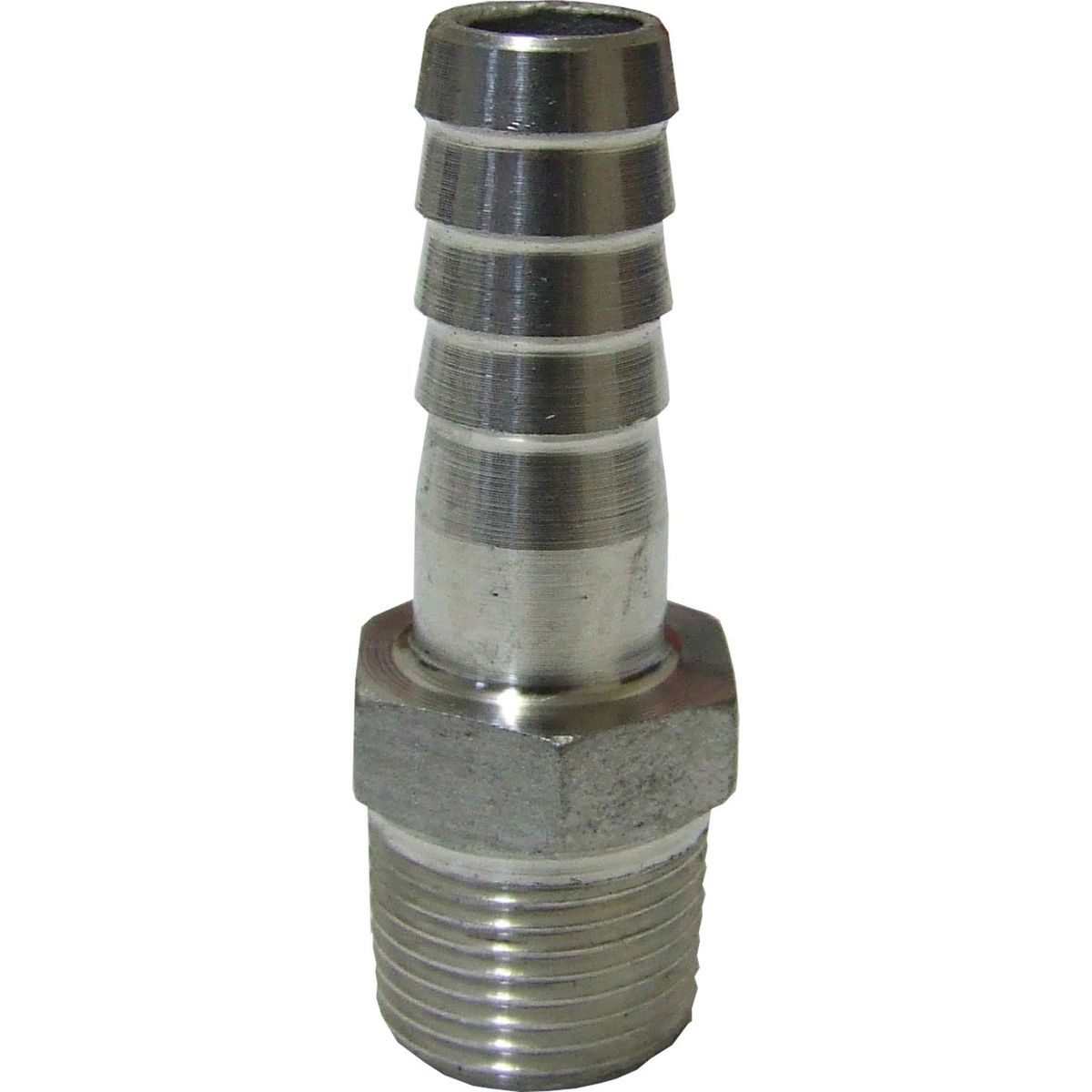 Osculati Stainless Steel 316 Hose Tail (3/8" BSPT Male to 12mm Hose) 422624