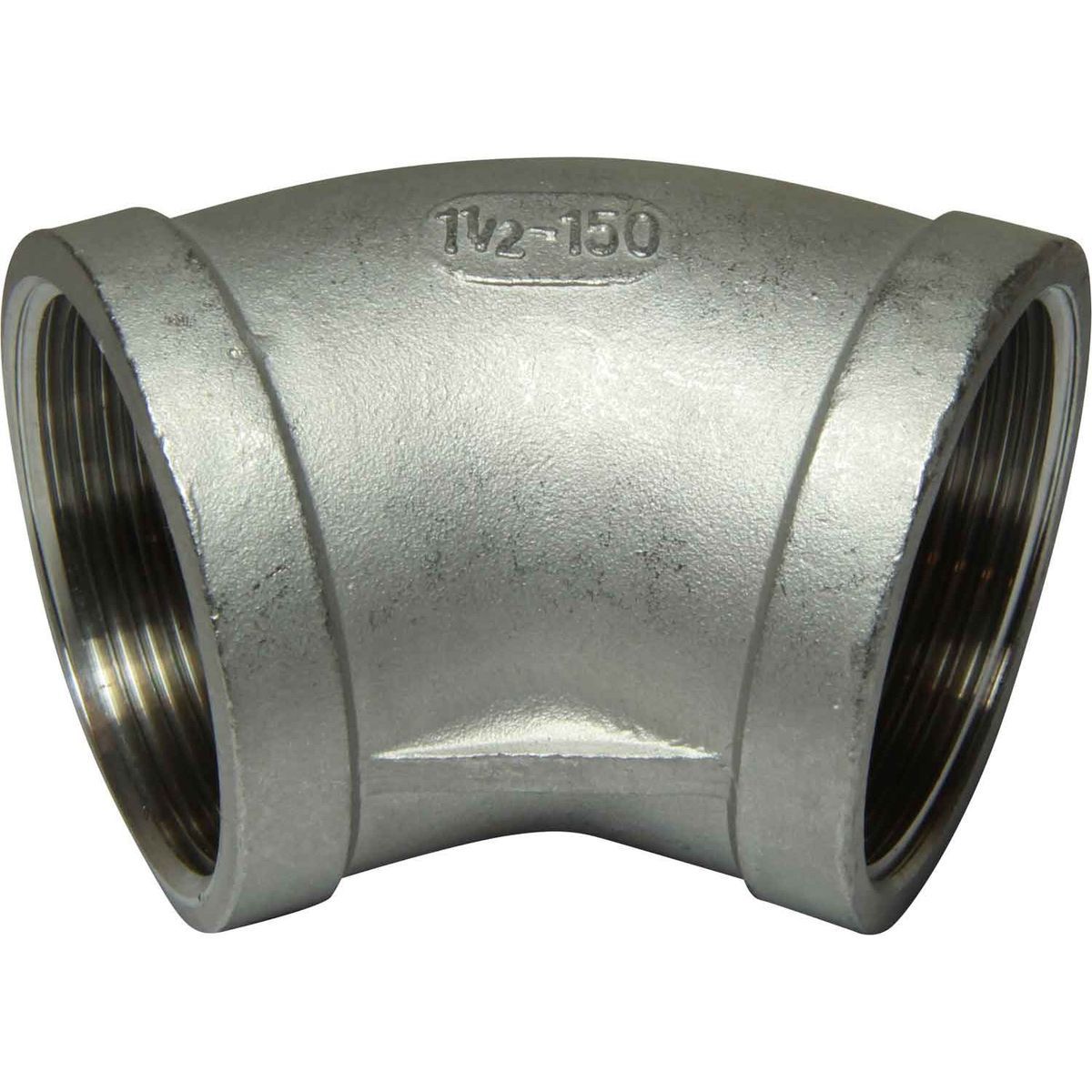 Osculati Stainless Steel 316 45 Degree Elbow (1-1/2" BSP Female) 423087